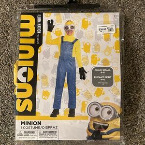 MINIONS Halloween Costume, Children’s Size Small (4-6)